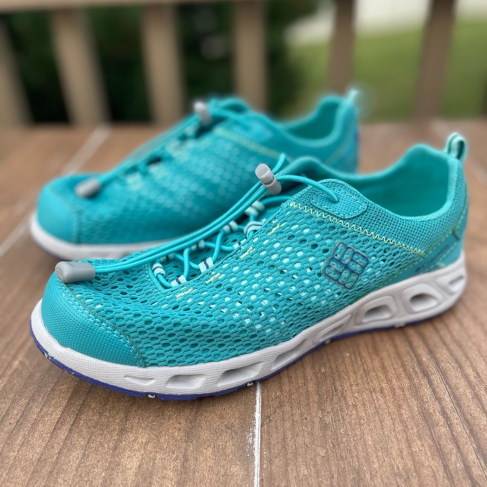 Columbia Women's Teal Mesh Slip-On Sneaker